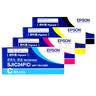愛普生（EPSON）TM-C3520 全彩色標簽打印機 食品醫(yī)藥商標名牌化工標簽不干膠條碼打印機 TM-C3520原裝墨盒一套 4支 曬單實拍圖