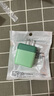 德力普 蘋果安卓充電器5V2A快充單雙口USB充電頭適用iphone華為小米等品牌手機(jī)平板手表環(huán)藍(lán)牙耳機(jī)適配器 雙口USB充電頭【抹茶綠】 曬單實(shí)拍圖