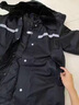 保安大衣男冬季加厚多功能棉襖黑色作訓防寒工作制服女冬裝棉大衣 曬單實(shí)拍圖