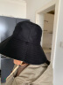 玖慕（JIUMU）防晒帽女士遮阳帽太阳帽渔夫帽凉帽夏季户外遮脸防紫外线帽子女 CW007 米色 实拍图
