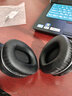 賴(lài)小星 耳機套適用EDIFIER漫步者W800BT老款頭戴式耳罩W806 W808 K830 815頭梁橫梁保護套海綿套替換配件 【老款套入式】黑色蛋白皮耳套一對裝 曬單實(shí)拍圖