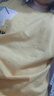 棉十三帶胸墊睡衣女夏薄【免穿文胸純棉】全棉家居服7分褲套裝可外穿tt 曬單實(shí)拍圖