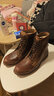 添柏嵐（Timberland）官方踢不爛男鞋經(jīng)典馬丁靴高幫戶(hù)外偏大|15551 15551W/寬版/棕色 45 鞋內長(cháng)：29cm 曬單實(shí)拍圖