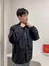 啄木鳥(niǎo)夾克男士外套春秋季新款韓版潮流立領(lǐng)青年休閑寬松時(shí)尚百搭上衣服 9980灰色 2XL 曬單實(shí)拍圖