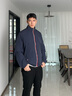 TOMMY HILFIGER【輕通勤】25春夏男裝防潑水撞色拉鏈運(yùn)動(dòng)立領(lǐng)夾克外套03724 藏青色DW5 XL （推薦：165-180斤） 曬單實(shí)拍圖