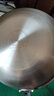 德博萊有鈦不粘炒鍋32cm真空微壓易清洗平底燃?xì)怆姶艩t通用 曬單實(shí)拍圖