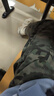 查佰倫 CHELDBAILANNC迷彩牛仔褲男情侶百搭美式復(fù)古潮流街頭迷彩寬松做舊牛仔工裝褲子 軍綠色【主圖款】 2XL 曬單實(shí)拍圖
