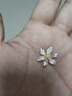 LUCKY TIPS櫻花胸針高檔女輕奢小防走光胸花2024年新款潮設(shè)計(jì)感小眾西裝別針 櫻花胸針 曬單實(shí)拍圖