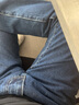 AEMAPE蘋果男裝純棉春夏薄款男士牛仔褲寬松中腰直筒中老年經(jīng)典全棉父親 【厚款】深藍色（不加絨） 32 ( 2尺5) 曬單實拍圖