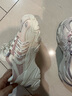 斐樂(lè )（FILA）女鞋魚(yú)刺2代老爹鞋秋冬休閑鞋時(shí)尚復古厚底增高鞋運動(dòng)鞋 奶白/煙玫粉-GR 36 曬單實(shí)拍圖