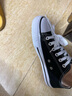嘉嘉牛新款冬季帆布鞋韓版透氣女鞋休閑百搭板鞋子黑色球鞋 黑色（C09） 36 曬單實(shí)拍圖