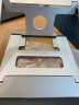 绿巨能（llano）笔记本电脑支架立式悬空款铝合金散热器显示器增高6档调节折叠便携适用联想拯救者苹果Mac架子 实拍图