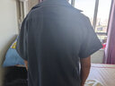 恒源祥夏季中老年人男套裝爸爸爺爺裝冰絲夏裝短袖衣服60-70歲 138 短袖棉麻套裝  套裝 深灰 父親節(jié) XL  (適合140-160斤) 父親節(jié) 曬單實(shí)拍圖