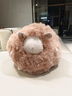若奈（Rinoart）可愛又治愈 經(jīng)典微笑小羊多用靠枕抱枕 粉紅色 34cm*30cm 含枕芯 曬單實(shí)拍圖