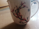 昭樂 金獎(jiǎng)商務(wù)陶瓷帶蓋杯子陶瓷商務(wù)辦公會(huì)議杯水杯 二號(hào)介杯（梅花） 曬單實(shí)拍圖