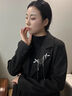 塔帕英 流蘇胸針高端精致時(shí)尚胸花別針設計感小眾高級輕奢大衣西裝配飾 銀色 曬單實(shí)拍圖