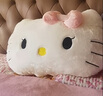 hellokitty靠枕床頭沙發(fā)大靠墊宿舍學(xué)生女生睡覺(jué)可愛(ài)玩偶抱枕 凱蒂貓 80cm 曬單實(shí)拍圖
