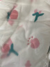 童泰0-3个月初生婴儿抱被秋冬纯棉新生宝宝夹棉包被襁褓产房用品 粉色 80x80cm 实拍图