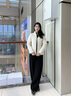 波司登25年春短款輕薄羽絨服女90絨三防立領內膽便攜款B250131006 曬單實拍圖