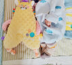 童泰婴儿衣服连体衣秋冬季新生宝宝加厚夹棉保暖内衣 蓝色 59码(1-3个月) 实拍图
