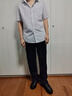 愛(ài)步（ECCO）BIOM 2.1戶(hù)外運動(dòng)鞋 輕便休閑男鞋 健步山地823884 黑色82388451094 43 曬單實(shí)拍圖