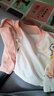 贊翠無(wú)骨縫男女寶寶內(nèi)衣套裝開衫嬰兒衣服貼身打底衫新生兒秋衣秋褲套 JCN053小兔粉色（無(wú)骨衣） 73碼建議5-10個(gè)月 曬單實(shí)拍圖