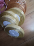潘蘭德1.2cm厘米雪紗帶扎頭發(fā)蕾絲繩細飄帶彩色網(wǎng)編彩雪紡絲帶發(fā)帶綁帶 淺金色 曬單實(shí)拍圖