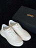 零度Zero【楊爍聯(lián)名同款】輕量零感厚底西裝小白鞋2025新款休閑板鞋男 S33536白色 41 曬單實(shí)拍圖