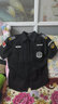 GP 夏季保安制服黑色薄款透氣保安工作服夏裝短袖套裝保安服裝作訓服 夏短上衣+褲子 170 曬單實(shí)拍圖