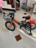 凤凰（Phoenix）儿童自行车宝宝脚踏车儿童折叠自行车3-8岁童车  陆寻   灰色16寸 实拍图