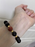 九道一生日禮物滿(mǎn)金星印度小葉紫檀手串單圈手串男士手鏈檀香木文玩泥料 高油密泥料10mm*19顆（男女） 曬單實(shí)拍圖