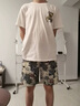 莫代爾睡衣男款男士夏季純棉2025新款夏天短袖青少年套裝設計家居服夏款 主圖款AX L 100-130斤 曬單實(shí)拍圖
