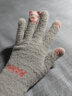 FitonTon手套女冬季防寒保暖女生手套加厚加绒毛线手套防风可爱触屏手套女 实拍图