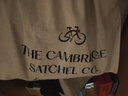 The Cambridge Satchel Company11寸斜挎手提郵差包 時(shí)尚百搭手提包學(xué)院風(fēng) 情人節女生禮物 牛血紅 曬單實(shí)拍圖
