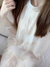 LISCN掛脖連衣裙蝴蝶結(jié)暈染無袖仙女裙海邊度假長(zhǎng)裙法式氣質(zhì)高級(jí)感長(zhǎng)裙 暈染花色 M 曬單實(shí)拍圖