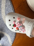 里普翎（LIPULING）洞洞鞋配飾適配crocs鞋花裝飾扣鞋花立體卡通哪吒鞋扣配件diy飾品 星黛路+粉色小兔 曬單實(shí)拍圖