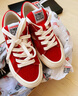 VISION STREET WEAR官方 Odd Astley Pro紅色翻毛皮低幫帆布鞋潮流運動(dòng)滑板鞋 紅色 36 曬單實(shí)拍圖