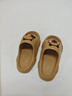 QYCKABY卡皮巴拉拖鞋女款夏季2025新款室內家居浴室厚底防滑卡通涼拖鞋女 淺棕【卡皮巴拉】 38-39 正碼（內長(cháng)240mm） 曬單實(shí)拍圖