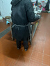 加長皮革防水防油袖套男女防臟套袖成人工作耐磨袖頭秋冬廚房護袖 黑色 曬單實拍圖