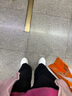 特步（XTEP）女鞋運動鞋女士春夏季潮流新款跑步鞋旅游鞋減震透氣網面鞋休閑鞋 帆白/雪青紫/翻糖粉 【尺碼偏大，請拍小一碼】 39 曬單實拍圖