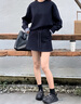 HOKA男女款秋冬戶外運(yùn)動(dòng)休閑舒緩鞋ORA PRIMO舒適復(fù)古 黑色/黑色 37 （圈口緊，建議拍大2碼） 曬單實(shí)拍圖