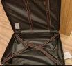 梵地亚行李箱男24英寸大容量万向轮拉杆箱航空旅行箱包密码箱女皮箱子黑 实拍图