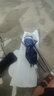 佳之釣釣魚(yú)椅可折疊臺(tái)釣椅便攜釣魚(yú)椅子凳子漁具垂釣用品座椅戶外休閑折疊椅小馬扎 【黑色條紋背兜款】大號(hào)（帶支架+拉餌盤+魚(yú)護(hù)+釣傘 曬單實(shí)拍圖