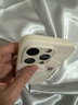 美十美分（MSMF）情侶手機殼適用蘋(píng)果任意型號男女款定制圖案手機套自定義DIY防摔保護套高級感外殼 單個(gè)【玻璃古董白】右邊樂(lè )-ABL66Y iPhone15Pro 曬單實(shí)拍圖
