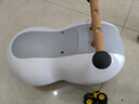 看寶貝（lookbaby）花生扭扭車(chē)1-3歲搖搖車(chē)嬰兒溜溜車(chē)妞妞車(chē)免安裝 奶白色|免安裝+禮盒裝+大禮包 曬單實(shí)拍圖