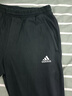 阿迪達斯（adidas）男褲 秋新款運動褲跑步健身訓練休閑褲子三條紋舒適長褲 IC9417/黑色小腳褲 M (175/80A) 曬單實拍圖