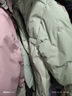 安踏兒童羽絨服女大童裝加厚款25年冬保暖連帽面包服四防科技戶(hù)外抗寒 悠揚綠-2 150 cm 曬單實(shí)拍圖