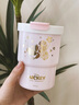 迪士尼保溫杯316不銹鋼咖啡杯大容量男女士吸管水杯雙飲杯情人節禮物女 米妮400ml【一杯三飲】 曬單實(shí)拍圖
