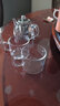 金灶（KAMJOVE）水杯帶把耐熱玻璃茶杯品茗杯泡茶杯咖啡杯小茶杯玻璃杯家用套裝 K-106（120ml*2） 曬單實(shí)拍圖
