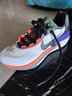 耐克（NIKE）Air Zoom GT CUT 2男子低幫輕便減震實(shí)戰(zhàn)運(yùn)動(dòng)籃球鞋 白黑橙FN8890-101 44 曬單實(shí)拍圖